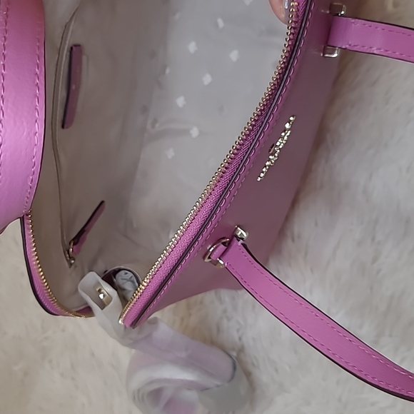 NWT Kate Spade Patterson Drive Pebbled Emboss Dome Satchel Purse 2-way Bag - Picture 9 of 14